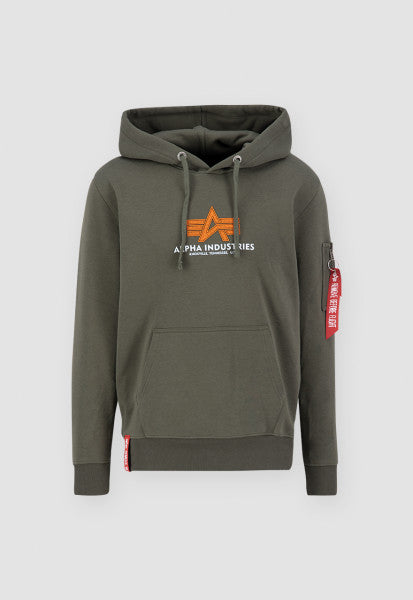 Alpha Industries Basic Hoodie Rubber Dark Olive