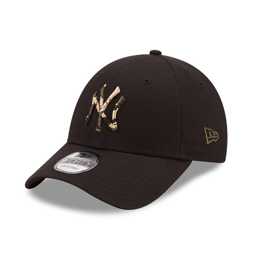 New Era Camo Infill New York Yankees 9FORTY Cap Black