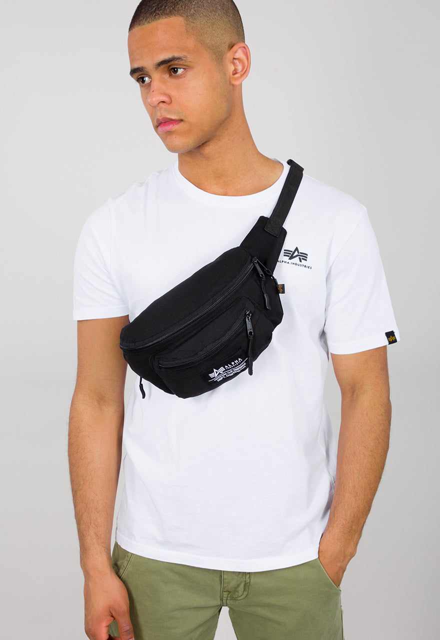 Alpha Industries Big Waist Bag Black