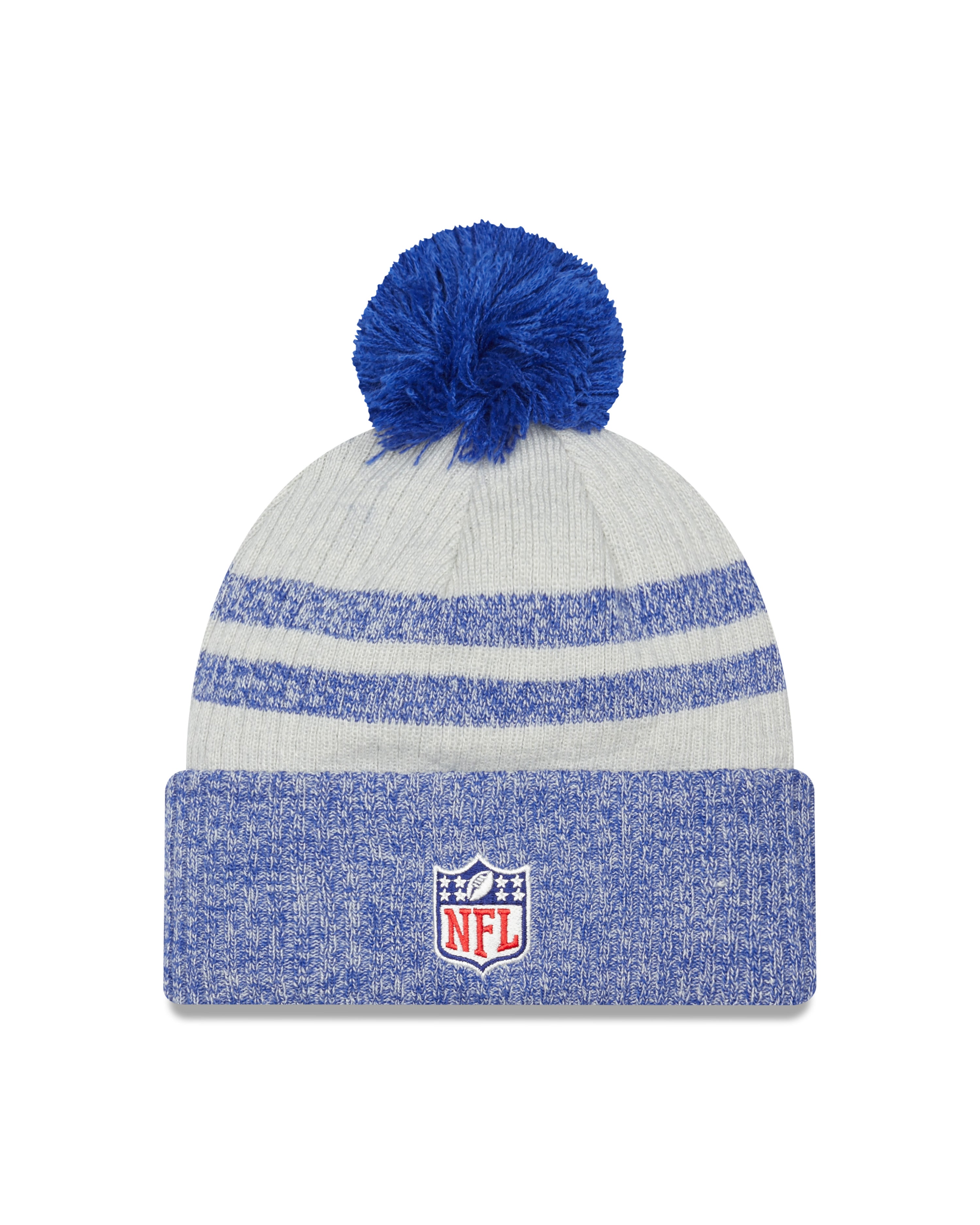 New Era NFL Los Angeles Chargers Pom Knit Beanie Blue New Era NFL Los Angeles Chargers Pom Knit Beanie Blue