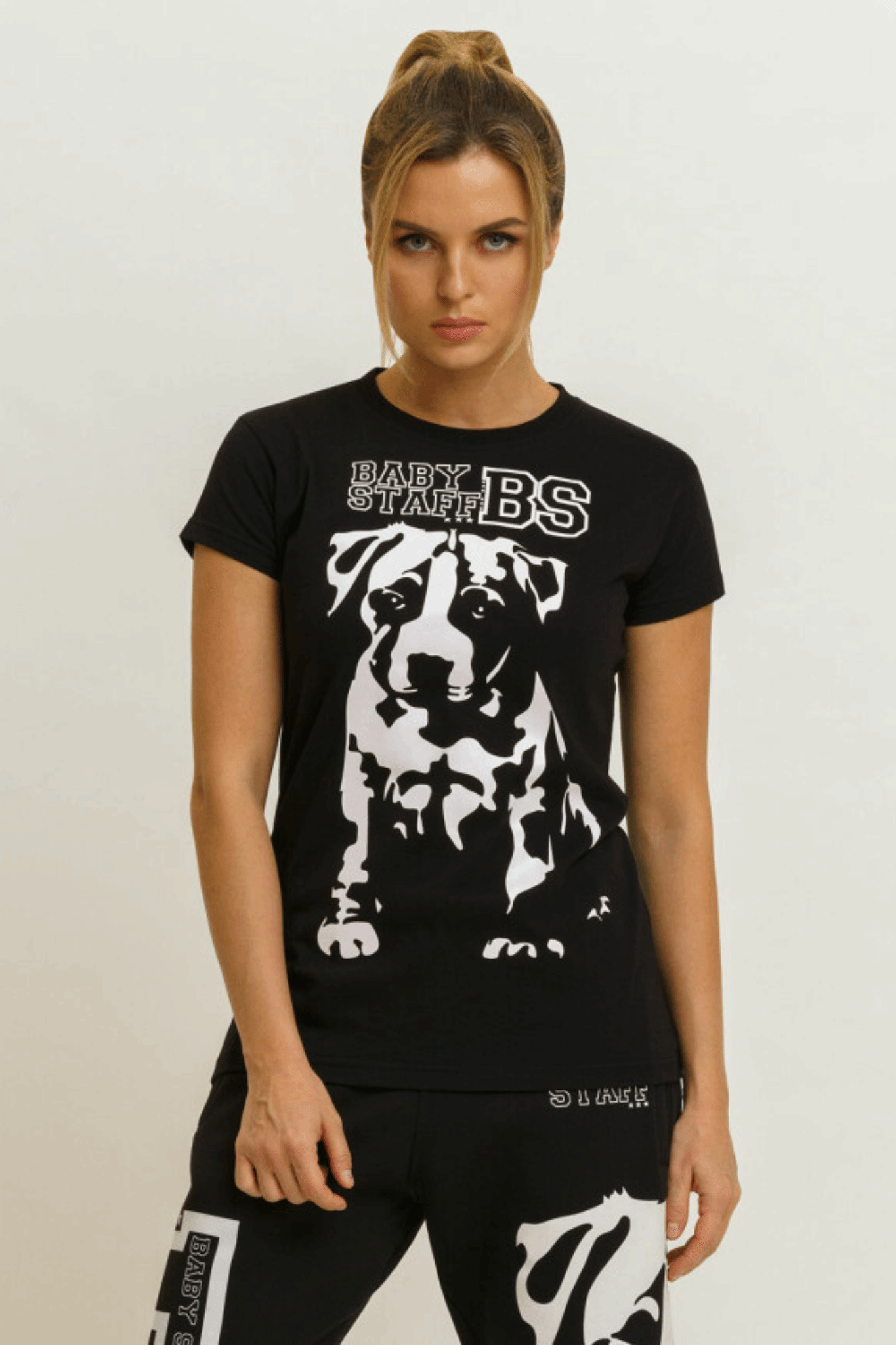 Babystaff Puppy T-Shirt Black