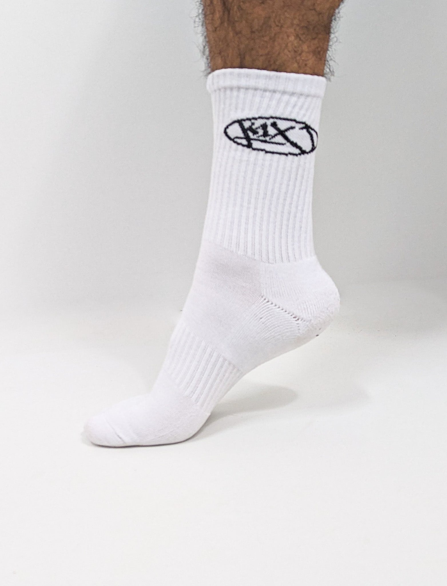K1X Crew Socks 2 Pack White K1X Crew Socks 2 Pack White