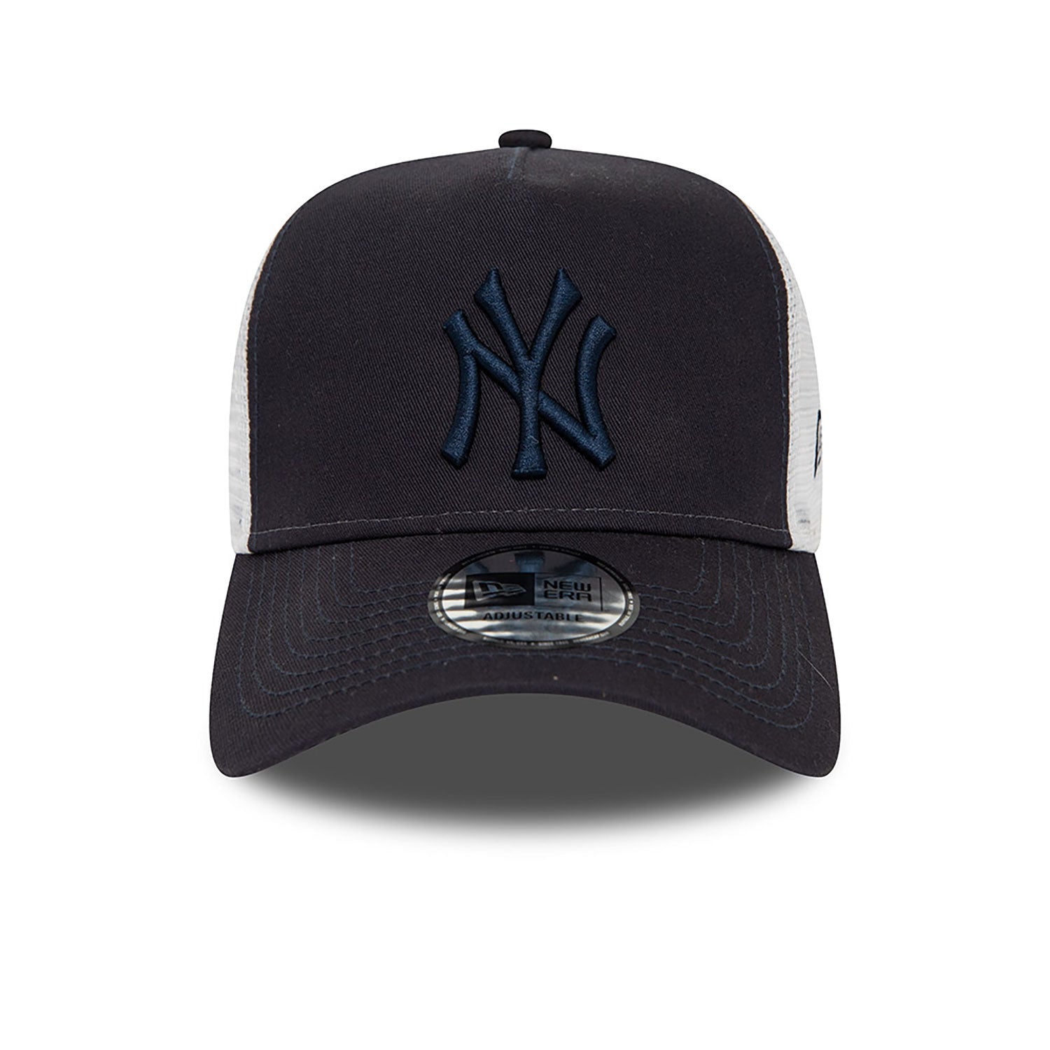 New Era New York Yankees League Essential Trucker Cap Blue New Era New York Yankees League Essential Trucker Cap Blue